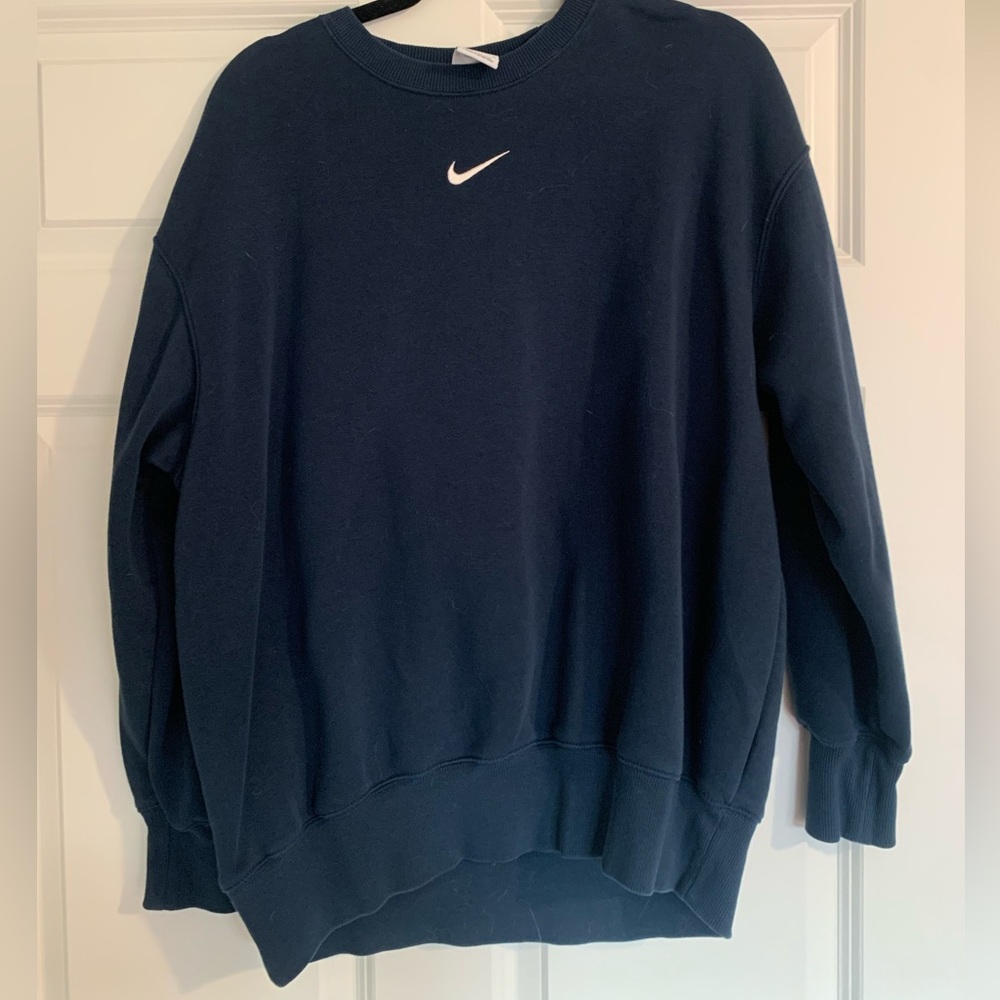 Nike Men's Deep Blue Crewneck Sweater